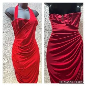 Beautiful bebe dress with corset